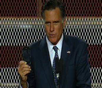 Mitt Romney Apple iPhone Smartphone