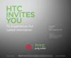 HTC Rezound Press Invite